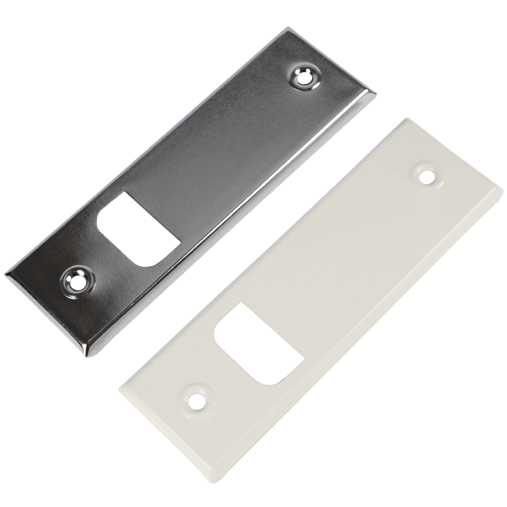 Abdeckungen Metall | Metallabdeckplatte verschied. Lochabstände 135mm - 215mm für Metallwickler
