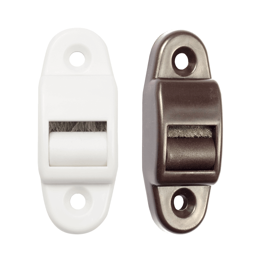 Gurtfhrung mini | Gurtfhrung mit Brste fr 14mm breites Gurtband, Lochabstand 40mm