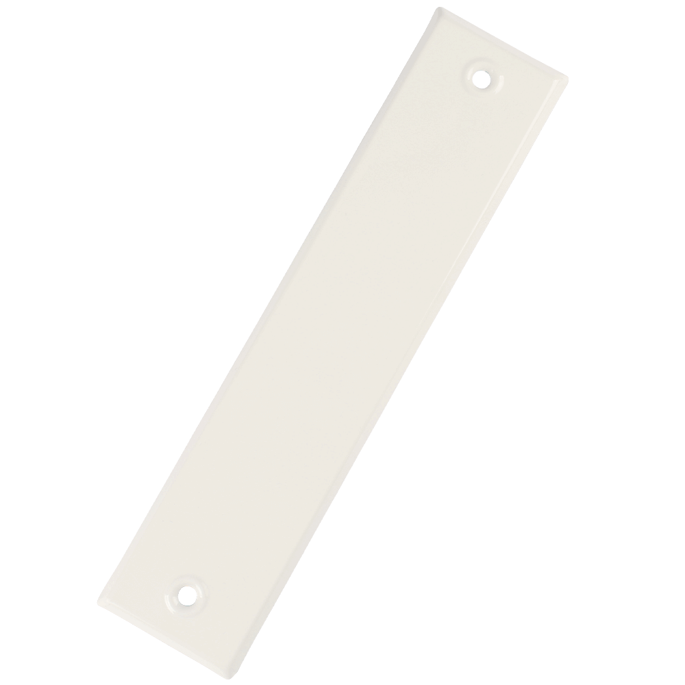 Abdeckplatte Metall | ohne Gurtaustritt zur Abdeckung von ungenutzten Gurtwickleröffnungen, lackiert