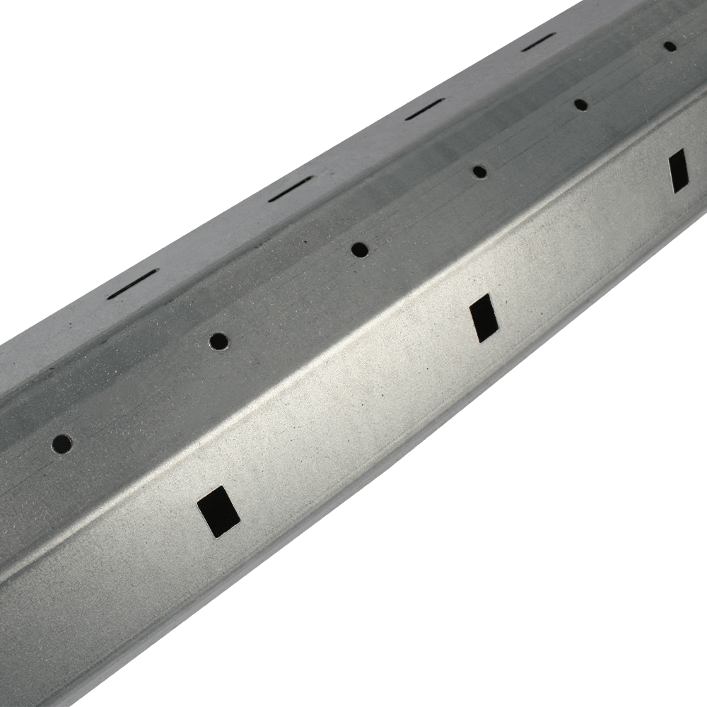 Stahlwelle MAXI 1mm | Wandstärke 1mm, 8-Kant Stahlwelle mit 60mm Schlüsselweite, galvanisch verzinkt