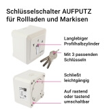 Schlsselschalter | Bedienung fr Rollladen & Markisen inkl. 3 Schlssel