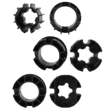 Adapter fr Markisenmotor / Markisenmotor FUNK | fr Tuchwelle rund, Schlsselweite 70mm, 78mm oder 85mm