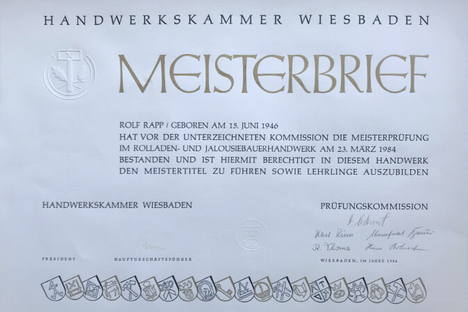 Meisterbrief